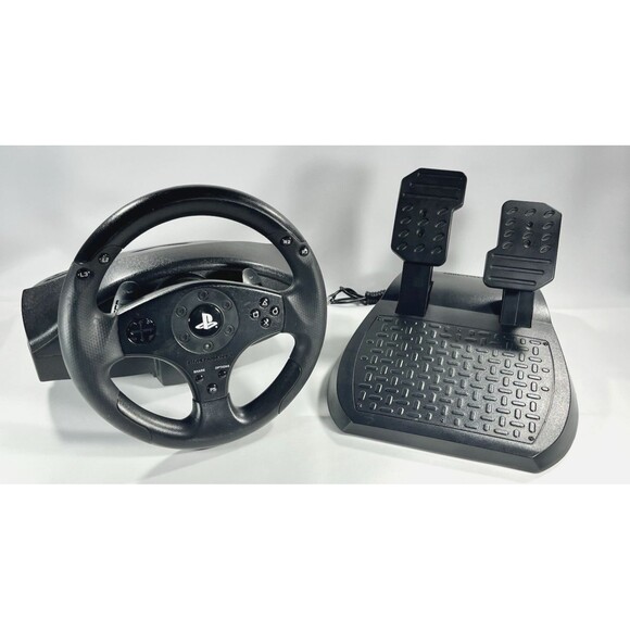 Thrustmaster T80 Racing Wheel and Pedals for Sony PlayStation 3 & 4 Tested - Picture 1 of 16
